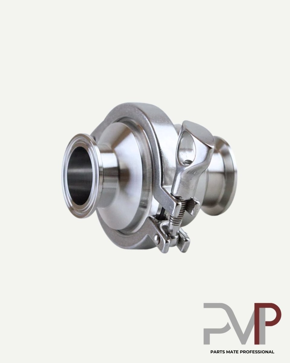 เช็ควาล์วฟู้ดเกรดปลายเฟอรูล (SANITARY CHECK VALVE CLAMP)