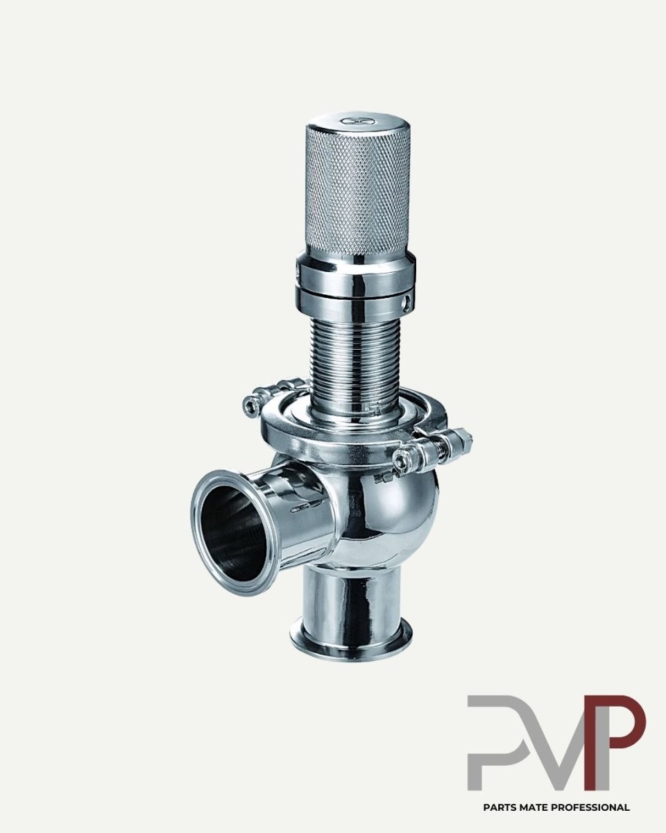 วาล์วนิรภัยฟู้ดเกรดปลายเฟอรูล (SANITARY SAFETY VALVE CLAMP)
