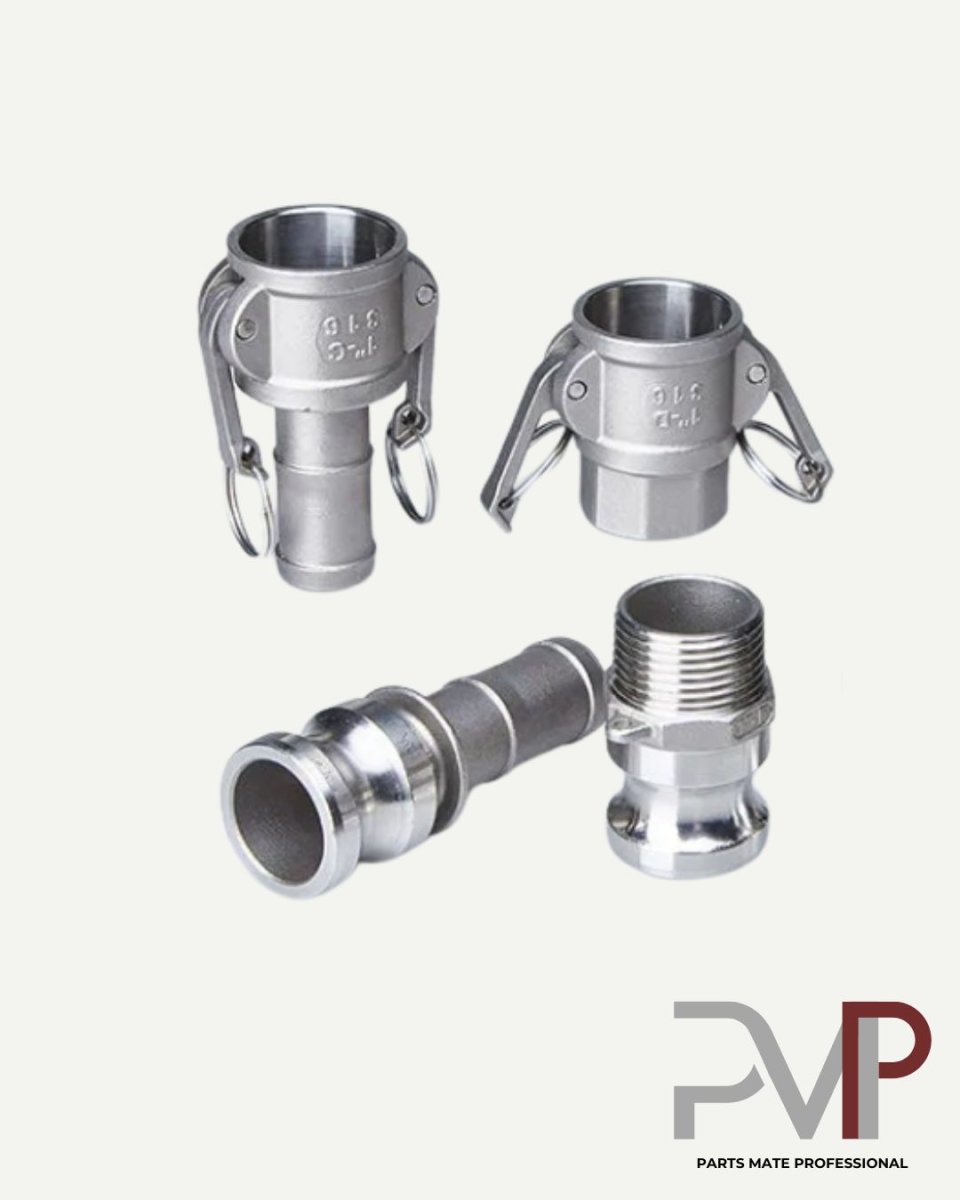 ข้อต่อสวมเร็วสแตนเลส (Camlock Coupling)
