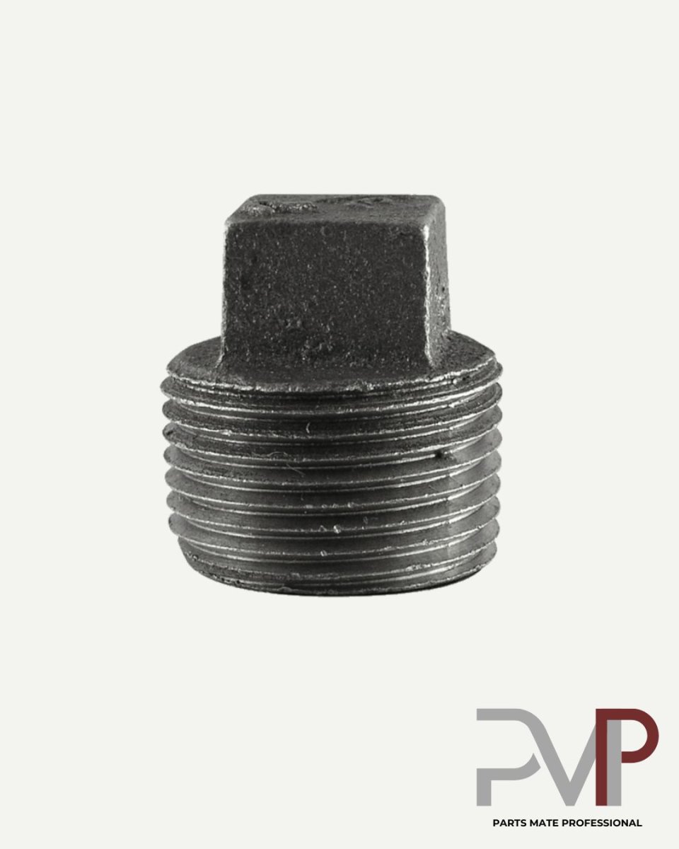 ฝาอุดเกลียวสตีมดำ (Black Steel Threaded Cap)